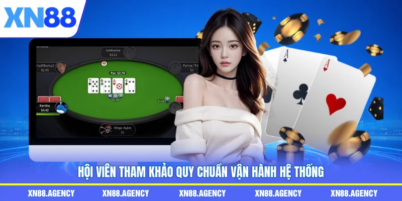 Hội viên tham khảo quy chuẩn vận hành hệ thống